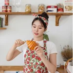 까멜리아 원피스형 앞치마