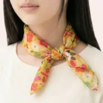 별꽃 아사 손수건